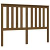 vidaXL Bed Frame without Mattress Honey Brown 140x190 cm Solid Wood