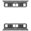vidaXL TV Cabinets 4 pcs Grey Sonoma 80x30x30 cm Engineered Wood