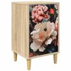 vidaXL Bedside Cabinet BORNE Sonoma Oak 36 x 33 x 60 cm