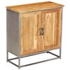 vidaXL Sideboard Recycled Teak and Steel 65x30x70 cm