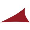vidaXL Sunshade Sail Oxford Fabric Triangular 3x4x5 m Red