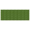 vidaXL Balcony Screen with Leaves Green and Yellow 400 x 150 cm