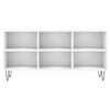 vidaXL TV Cabinet White 103.5x30x50 cm Engineered Wood