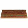 vidaXL Table Top 70x70x1.5 cm Square Solid Wood Reclaimed