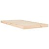 vidaXL Bed Frame without Mattress 90x200 cm Solid Wood Pine