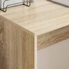 vidaXL Desk Sonoma Oak 109 x 50 x 78 cm Engineered Wood