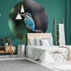 WallArt Wallpaper Circle The Kingfisher 190 cm