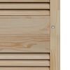 vidaXL Cabinet Door 4 pcs Natural 201 x 59.5 x 2.1 cm Solid pine wood