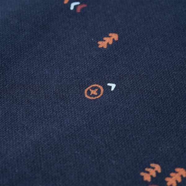 Kids' Sweatshirt Navy Melange 116