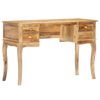 vidaXL Desk 115x45x75 cm Solid Mango Wood