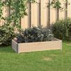 vidaXL Raised Bed 50x100 cm Solid Pine Wood (310052 )