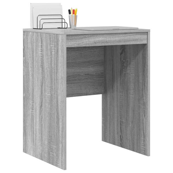 vidaXL Desk Grey Sonoma 60 x 50 x 76 cm