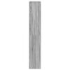 vidaXL Room Divider Grey Sonoma 100x33x187.5 cm Engineered Wood