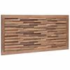 vidaXL Bed Headboard Natural Solid Teak Wood