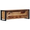 vidaXL Shoe Cabinet 120x35x40 cm Solid Acacia Wood