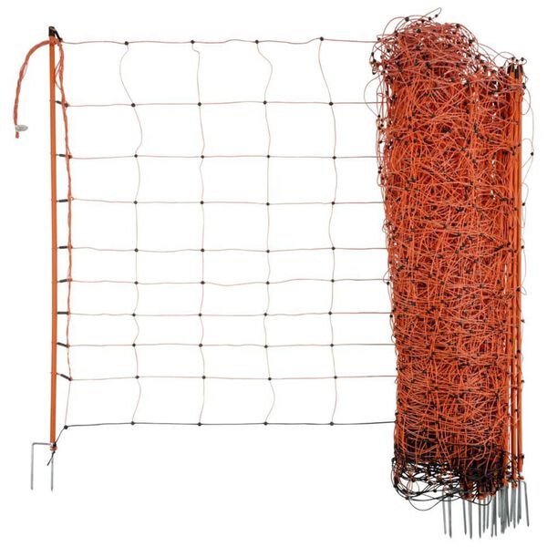 Neutral Electrifiable Sheep Net OviNet 90cm Orange
