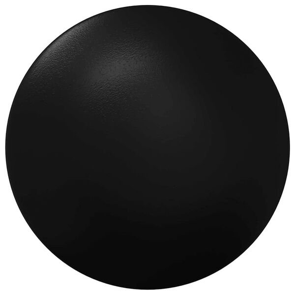 vidaXL Football Table End Caps 10 pcs Black 1.9 x 1.9 x 1.6 cm Plastic