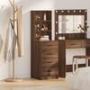 vidaXL Highboard Brown oak 40 x 41 x 135 cm Engineered wood