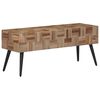 vidaXL Bench 110x35x45 cm Solid Reclaimed Teak