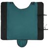 vidaXL Horse Blanket Dark Green and Black 105 cm Polyester
