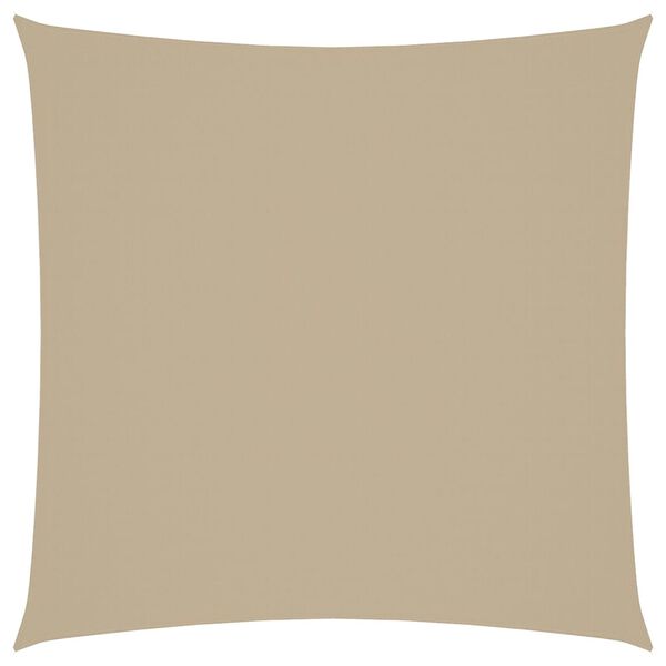 vidaXL Sunshade Sail Oxford Fabric Square 2x2 m Beige
