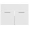 vidaXL Sink Cabinet White 60x38.5x46 cm Engineered Wood
