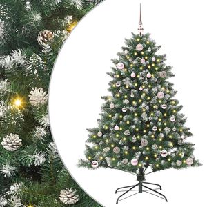 vidaXL Artificial Christmas Tree with Stand Green 105 x 105 x 150 cm
