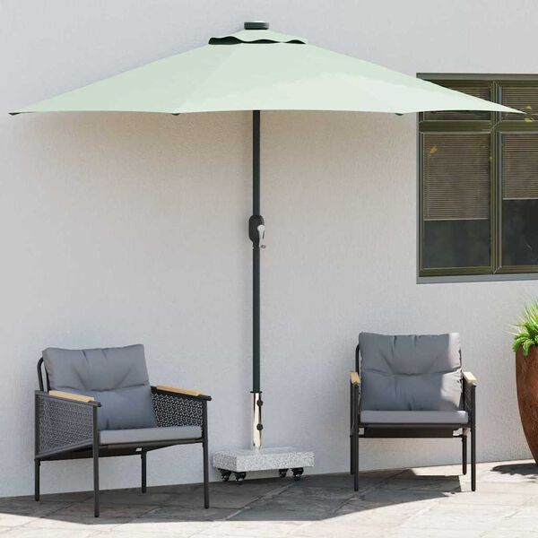 vidaXL Parasol Base Gery 45 x 25 x 45 cm Granite