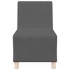 vidaXL Modular Sofa Unit Armless Dark Grey 55 x 74 x 82 cm