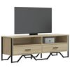 vidaXL TV Cabinet Sonoma Oak 122x34x41 cm Engineered Wood
