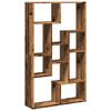 vidaXL Bookcase Old Wood 72x20x120 cm Engineered Wood