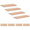 vidaXL Stair Treads 8 pcs 70 x 25 x 2 cm Natural Solid Beech Wood