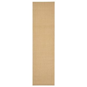 vidaXL Rug Natural Sisal 66x250 cm