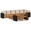 vidaXL Sofa Sets Solid Acacia Wood