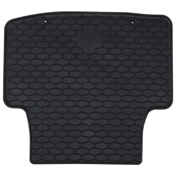 vidaXL Car Mat 4 pcs Black VW for PASSAT B8 Rubber