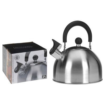 Excellent Houseware Whistling Kettle 2.5 L Stainless Steel