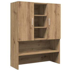 vidaXL Washing Machine Cabinet Artisan Oak 70.5x25.5x90 cm