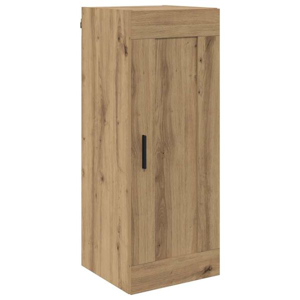 vidaXL Wall Mounted Cabinet Artisan Oak 34.5 x 34 x 90 cm