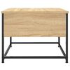vidaXL Coffee Table Sonoma Oak 51x51x40 cm Engineered Wood