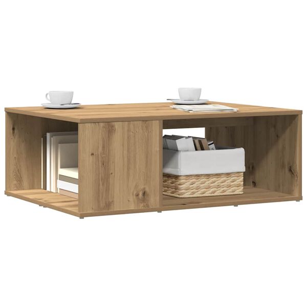 vidaXL Coffee Table Artisan Oak 90x67x33 cm Engineered Wood