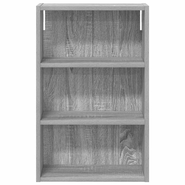 vidaXL Bathroom Wall Cabinet with Shelf Grey Sonoma 40 x 16 x 62.5 cm