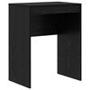 vidaXL Desk with Drawer 2 pcs Black Oak