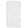 vidaXL Sideboard White 36x35.5x67.5 cm Engineered Wood
