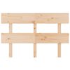 vidaXL Bed Headboard 124x3x81 cm Solid Wood Pine