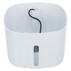 TRIXIE Flower Pet Drinking Fountain White and Grey
