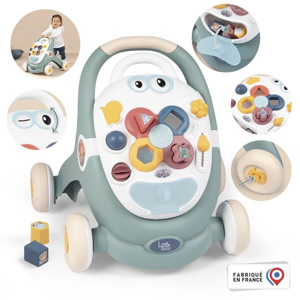 Smoby 3-in-1 Activity Walker Little Smoby Trotty Walker