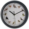 H&S Collection Wall Clock with Bird Sounds 25 cm