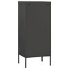 vidaXL Storage Cabinet Anthracite 42.5x35x101.5 cm Steel