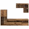vidaXL TV Wall Units Wall-mounted 6 pcs Old Wood Engineered Wood