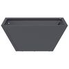 vidaXL Garden Planter 5 pcs Anthracite 35 x 35 x 15 cm